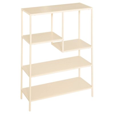 Cr&eacute;ateur d'int&eacute;rieur - Etag&egrave;re Biblioth&egrave;que 4 Niveaux ""Gota"" 100cm Beige