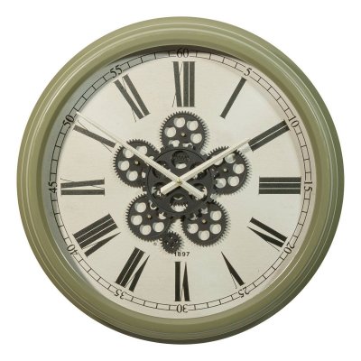 Cr&eacute;ateur d'int&eacute;rieur - Horloge Murale Avec M&eacute;canisme ""Argo"" 52cm Vert