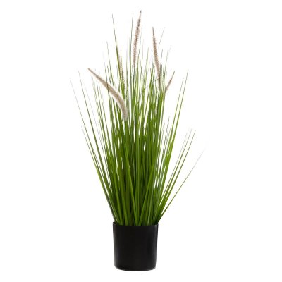 ATMOSPHERA Cr&eacute;ateur d'int&eacute;rieur - Plante Artificielle Herbe Bunch 70cm Vert