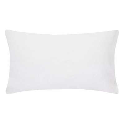 ATMOSPHERA Cr&eacute;ateur d'int&eacute;rieur - Taie d'Oreiller en Lin Adorable 50x70cm Blanc
