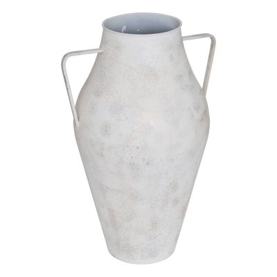 ATMOSPHERA Cr&eacute;ateur d'int&eacute;rieur - Vase D&eacute;co en M&eacute;tal ""Glady"" 58cm Gris