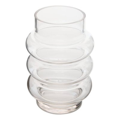 ATMOSPHERA Cr&eacute;ateur d'int&eacute;rieur - Vase Design en Verre ""Clotilde"" 20cm Transparent