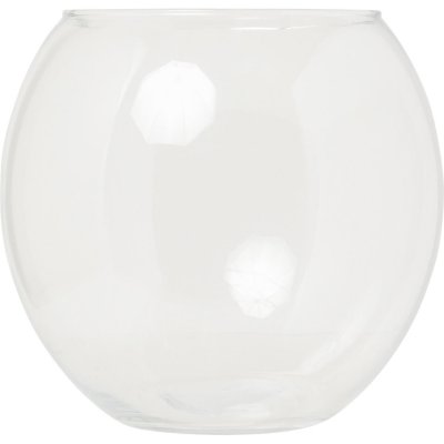 Cr&eacute;ateur d'int&eacute;rieur - Vase en Verre ""Boule"" 19cm Transparent