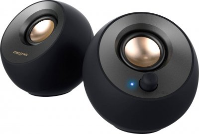 CREATIVE  Pebble V2 - Haut-parleurs - pour PC - 8 Watt (Totale) - noir