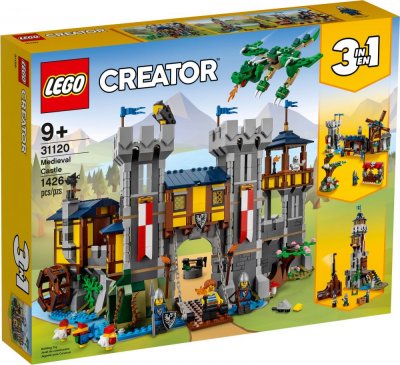 Creator 3 en 1 31120 le ch&acirc;teau m&eacute;di&eacute;val