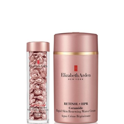 ELIZABETH ARDEN Crema Renovadora R&eacute;tinol + Cr&egrave;me d'Eau C&eacute;ramide Hpr