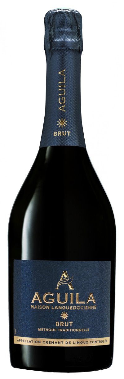 AGUILA Cr&eacute;mant Aop Languedoc Roussillon - Limoux Chardonnay - Chenin - Mauzac  - La Bouteille De 75cl
