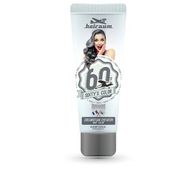 HAIRGUM Cr&egrave;me colorante Sixty's Color - Argent&eacute;  60ML