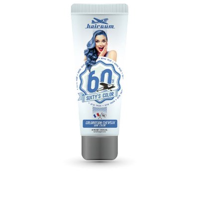 HAIRGUM Cr&egrave;me Colorante Sixty's Color - Bleu Royal  60ml