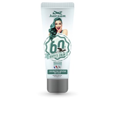 HAIRGUM Cr&egrave;me colorante Sixty's Color - Emeraude  60ML
