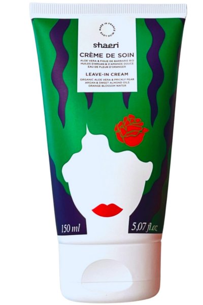 SHAERI Cr&egrave;me de soin nourrissante pour cheveux fris&eacute;s et cr&eacute;pus - 