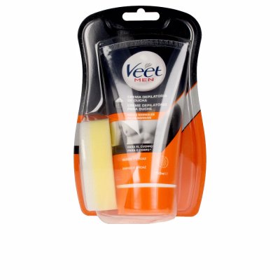 Cr&egrave;me D&eacute;pilatoire de Douche pour Homme Veet Peau Normale 150 ML