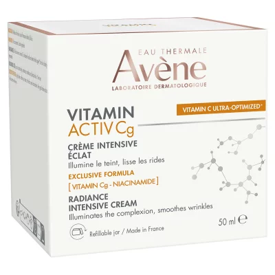 AVENE Cr&egrave;me &eacute;claircissante intensive Vitamin activ cg 50 ml de cr&egrave;me