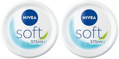 NIVEA Cr&egrave;me Hydratante Fra&icirc;cheur Visage Corps Mains Soft  - Le Pot De 375ml
