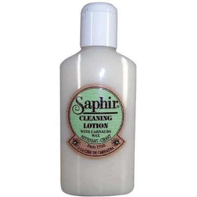 SAPHIR Cr&egrave;me nettoyante cuir &agrave; la cire de carnauba - 125mL