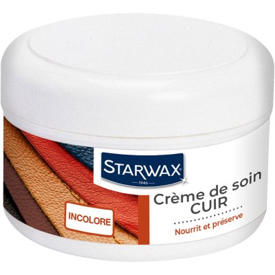 STARWAX Cr&egrave;me Nourrissante  Cuir 150ml