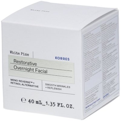KORRES Cr&egrave;me Nuit R&eacute;g&eacute;n&eacute;rante Post-M&eacute;nopause - Pin Blanc,  (40 ml)