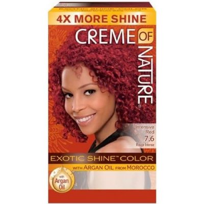 CREME OF NATURE  Exotic Shine Color &agrave; l'huile d'argan du Maroc 7.6