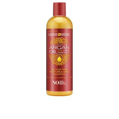 CREME OF NATURE  Shampoing hydratant et brillant &agrave; l'huile d'argan