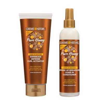 CREME OF NATURE  Soin Revitalisant Anti-casse Pure Honey 