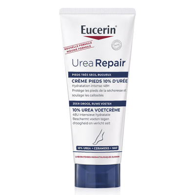 Cr&egrave;me Pieds R&eacute;paratrice 10 % D'ur&eacute;e - 100 Ml