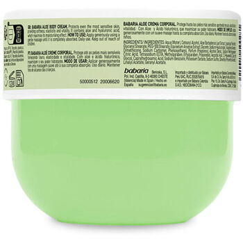 BABARIA Cr&egrave;me pour le corps &agrave; l'alo&egrave;s de Babarie 400ml