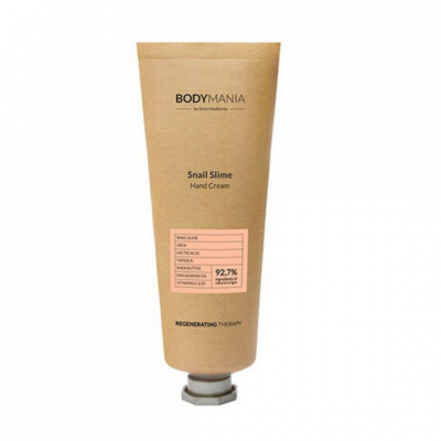 BODYMANIA Cr&egrave;me pour les mains nourrissante &agrave; base de mucus d'escargot