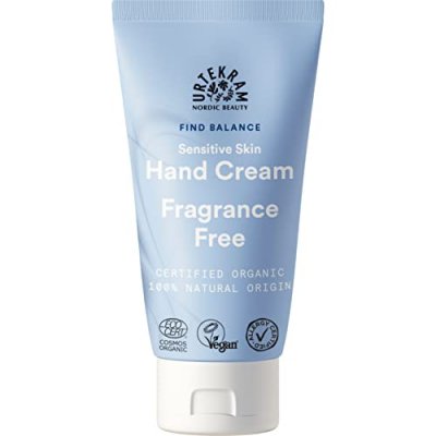 URTEKRAM Cr&egrave;me pour les mains sans parfum peaux sensibles 