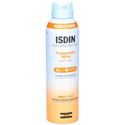 ISDIN Cr&egrave;me solaire corps SPF30 250ml Transparent Spray Fotoprotector 