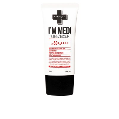 SUNTIQUE Cr&egrave;me solaire I'm Medi 100% Zinc Sun SPF 50+  50ml