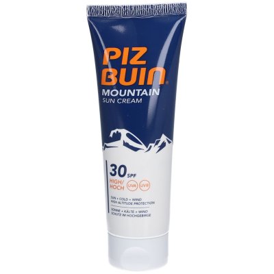 PIZ BUIN Cr&egrave;me Solaire Montagne  &ndash; Haute Protection SPF 30 50 ml