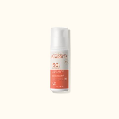 LABORATOIRE DE BIARRITZ Cr&egrave;me Solaire Visage SPF50 certifi&eacute;e bio 