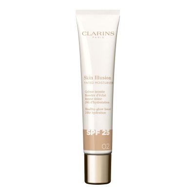 CLARINS Cr&egrave;me teint&eacute;e SPF25 Skin Illusion Tinted Moisturizer - 02 - 
