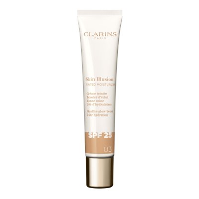 CLARINS Cr&egrave;me teint&eacute;e SPF25 Skin Illusion Tinted Moisturizer - 03 - 