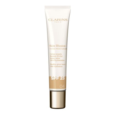 CLARINS Cr&egrave;me teint&eacute;e SPF25 Skin Illusion Tinted Moisturizer - 04 - 