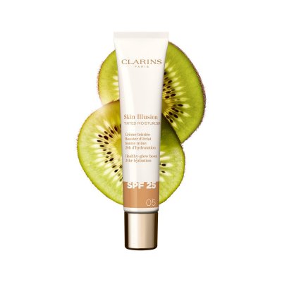 CLARINS Cr&egrave;me teint&eacute;e SPF25 Skin Illusion Tinted Moisturizer - 05 - 