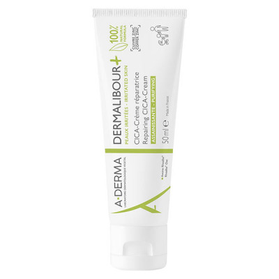 A DERMA Cr&egrave;me Visage Dermalibour Peaux Irrit&eacute;es Aderma - Le Tube De 50 Ml