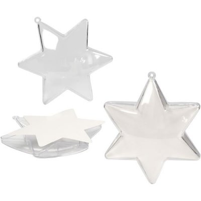 CREATIV Creotime &Eacute;toile d&eacute;co en deux parties 5 pi&egrave;ces