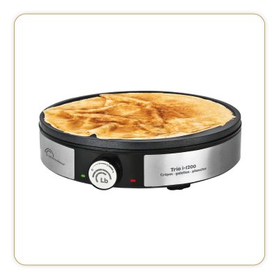 LITTLE BALANCE Cr&ecirc;pi&egrave;re 30cm 1200w inox - 8383 8383