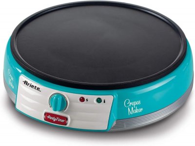 ARIETE Cr&ecirc;pi&egrave;re  Party Time 1000 W Bleu Ciel
