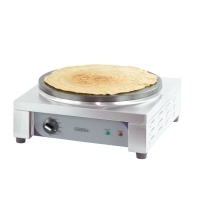 CASSELIN cr&ecirc;pi&egrave;re carr&eacute;e 2700w 40cm inox - ccc40e