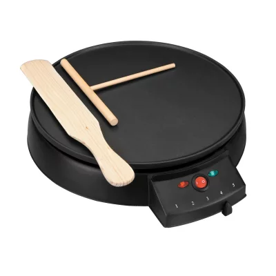 LACOR Cr&ecirc;pi&egrave;re &eacute;lectrique, coloris noir, 