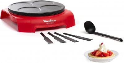 MOULINEX Cr&ecirc;pi&egrave;re &eacute;lectrique  4 empreintes 720 W - Neuf