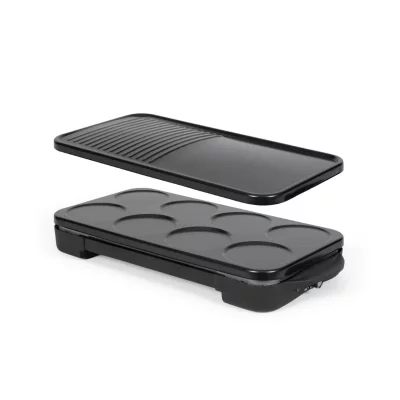 LIVOO Cr&ecirc;pi&egrave;re + grill 1500w 8x11.5cm - DOC349N - 