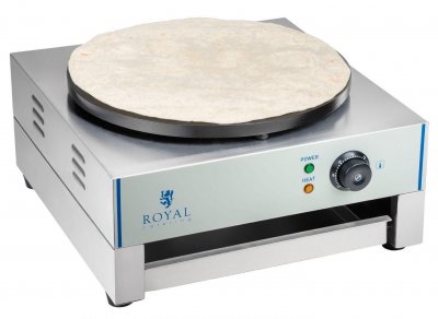 HELLOSHOP26 Cr&ecirc;pi&egrave;re professionnelle diam&egrave;tre 40 cm puissance 3 000 watts 