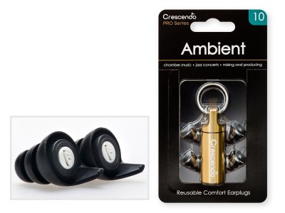 CRESCENDO  Pro Acoustic 15 - Filtres Auditifs - Protection SNR 15dB