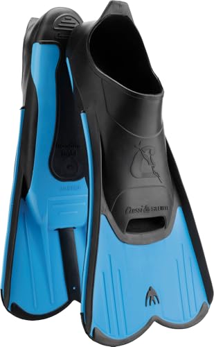 CRESSI  Light Palme de Natation Mixte Adulte, Bleu, 33/34