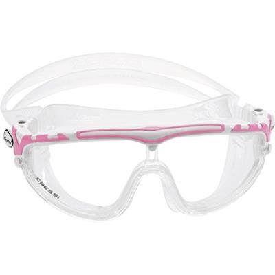 CRESSI  skylight lunettes de natation transparent blanc rose
