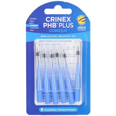 CRINEX -Phb&reg; Plus Brossettes Interproximales Conique