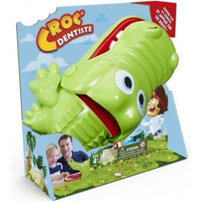 HASBRO Croc' Dentiste - Crocodile, Dent -  Gaming - E4898 - Jeu De Soci&eacute;t&eacute; Enfant